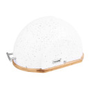 Хлібниця Maestro -WHITE (37x21.5x39.5 см) з бамбука з відкидною пластиковою кришкою Хлібниця Maestro -WHITE (37x21.5x39.5 см) з бамбука з відкидною пластиковою кришкою