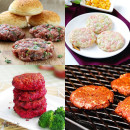  Ручний круглий прес для виготовлення котлет Burger press Benson | прес-форма для гамбургерів Бенсон