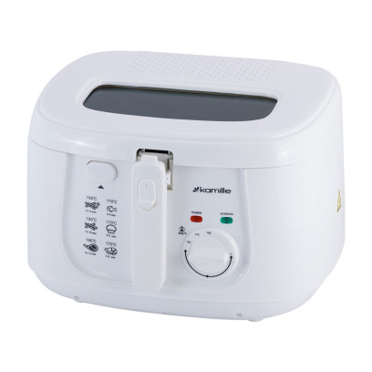  Фритюрниця електрична Kamille 1800W 2.5 л.