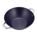  Котел чугунний Kamille Wok для плову з антипригарним покриттям для індукції та газу 3,6 L