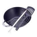  Котел чугунний Kamille Wok для плову з антипригарним покриттям для індукції та газу 3,6 L