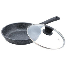  Сковорода з кришкою Maestro (антипригарне покриття Granite, ? 20 см) | сотейник Маестро, Маестро