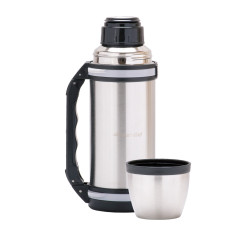  Термос Kamille 1000ml. з нержавіючої сталі з ручкою та ремінцем