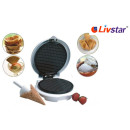  Вафельниця LIVSTAR для бельгійських вафель кругла
