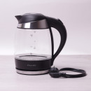  Чайник електричний Kamille 1.8 л із синім LED-підсвічуванням та сталевими декоративними вставками.