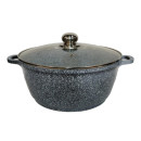  Кастрюля з кришкою Benson гранітне покриття 4,2 л.