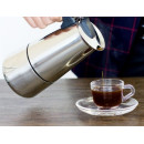 Кофеварка гейзерна Edenberg з нержавіючої сталі | турка Еденберг Кофеварка гейзерна Edenberg з нержавіючої сталі | турка Еденберг