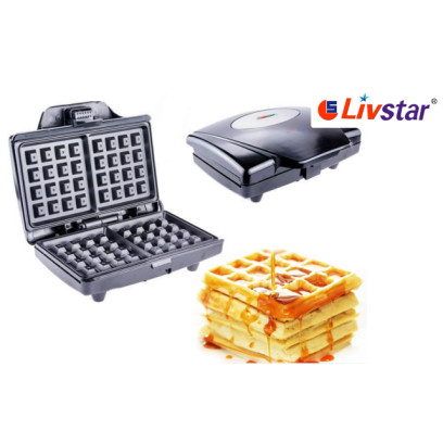  Вафельниця LIVSTAR для бельгійських вафель