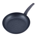  Сковорода Kamille 24см з антипригарним покриттям Black marble з алюмінію для індукції