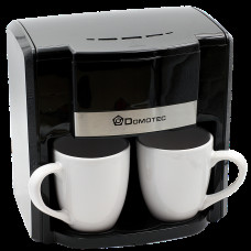 Кофеварка Domotec + 2 чашки 220V | кавомашина Домотек 500Вт 300мл