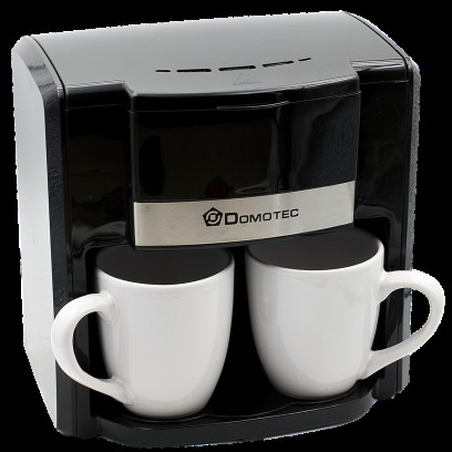 Кофеварка Domotec + 2 чашки 220V | кавомашина Домотек 500Вт 300мл