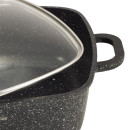  Набір посуд Kamille 7 предметів (20см, 24см., 28см., прихватки) з литого алюмінію