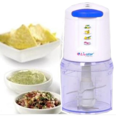  Подрібнювач LIVSTAR 500мл 300Вт | Харчовий екстрактор чоппер для нарізки подрібнення продуктів