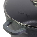 Каструля з кришкою Kamille 6.2 л з литого алюмінію з антипригарним покриттям "граніт" Каструля з кришкою Kamille 6.2 л з литого алюмінію з антипригарним покриттям "граніт"