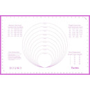  Силіконовий коврик для випічки Con Brio | коврик кондитерський Con Brio | коврик для тесту