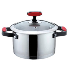  Каструля з кришкою з нержавіючої сталі Maestro 1.5 л