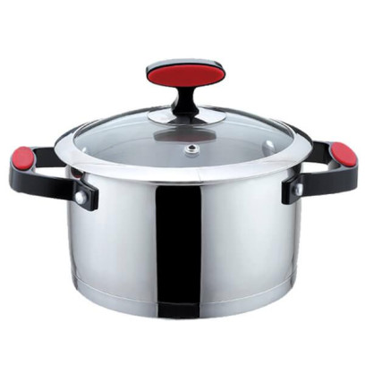  Каструля з кришкою з нержавіючої сталі Maestro 1.5 л
