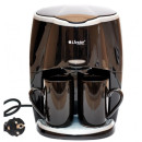  Кофеварка Livstar LSU 1190 650W + 2 чашки 220V | кавова машина з двома чашками
